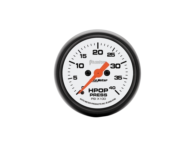 Auto Meter Phantom Digital Stepper Motor Gauge, 2-1/16", Diesel HPOP Pressure (0-4000 PSI)