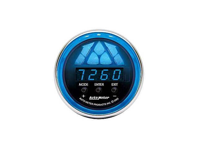 Auto Meter COBALT Digital Gauge, 2-1/16", DPSS Shift-Light, Level 1 (0-16000 RPM)