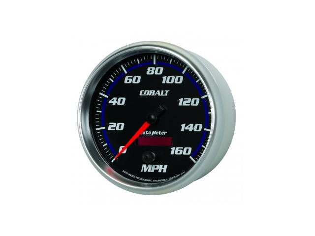 Auto Meter COBALT Air-Core Gauge, 5", Electric Speedometer (0-160 MPH)