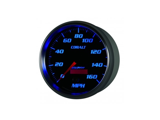 Auto Meter COBALT Air-Core Gauge, 5", Electric Speedometer (0-160 MPH)