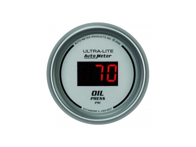 Auto Meter ULTRA-LITE DIGITAL Digital 5-Piece Gauge Kit, 3-3/8" & 2-1/16"