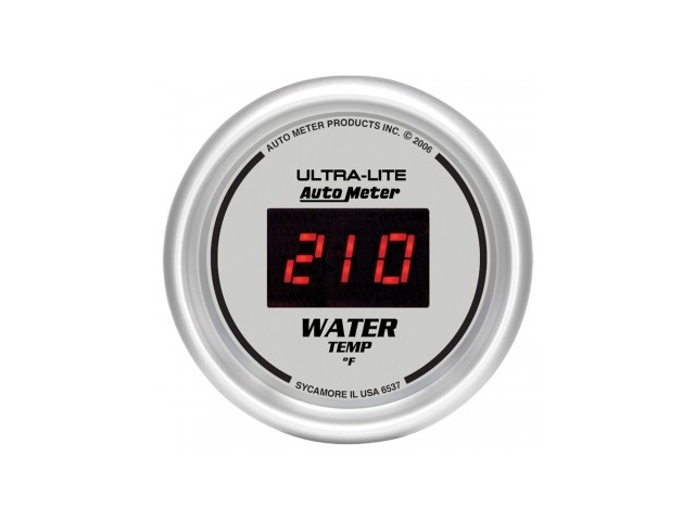 Auto Meter ULTRA-LITE DIGITAL Digital 5-Piece Gauge Kit, 3-3/8" & 2-1/16"