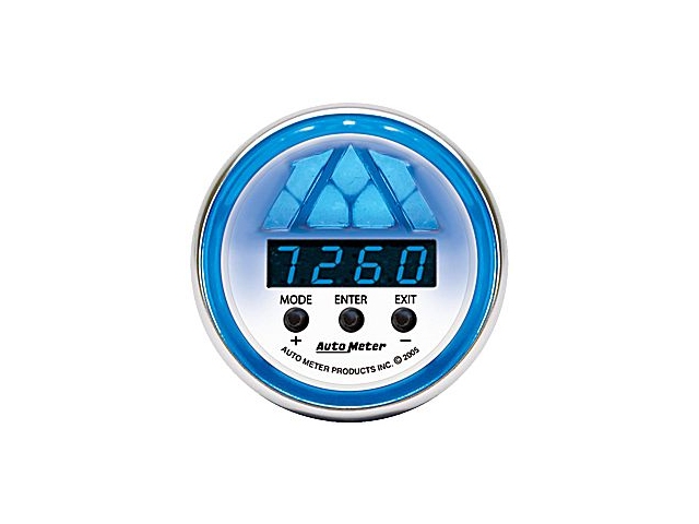 Auto Meter C2 Digital Gauge, 2-1/16", Pro Shift Light, Level 2 (0-15000 RPM)