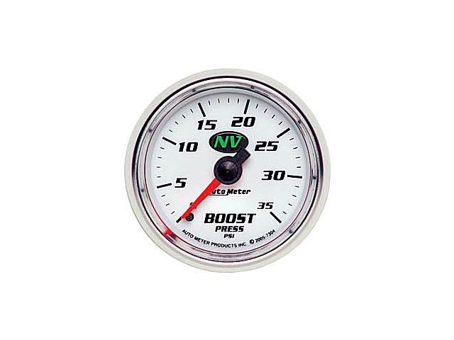 Auto Meter NV Mechanical, 2-1/16", Boost (0-35 PSI)