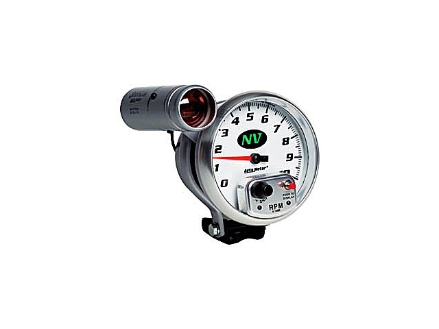 Auto Meter NV Pedestal Mount Tach, 5", Tachometer Shift-Lite (10000 RPM)