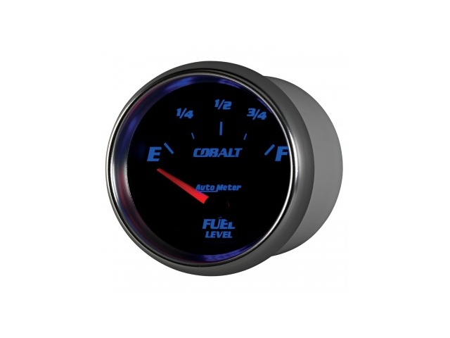 Auto Meter COBALT Air-Core Gauge, 2-5/8", Fuel Level (0-90 Ohms)