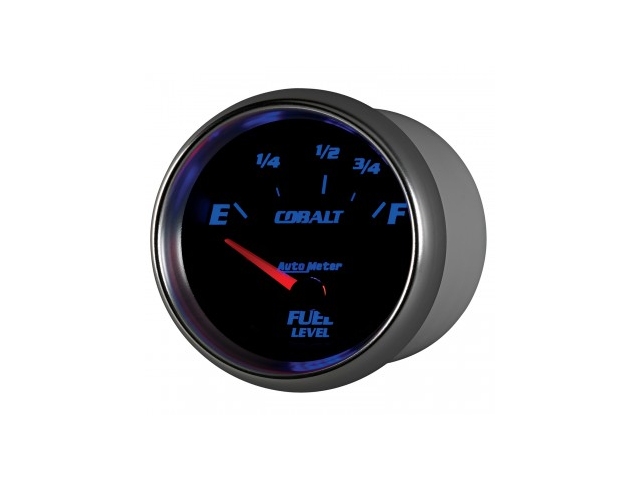 Auto Meter COBALT Air-Core Gauge, 2-5/8", Fuel Level (73-10 Ohms)