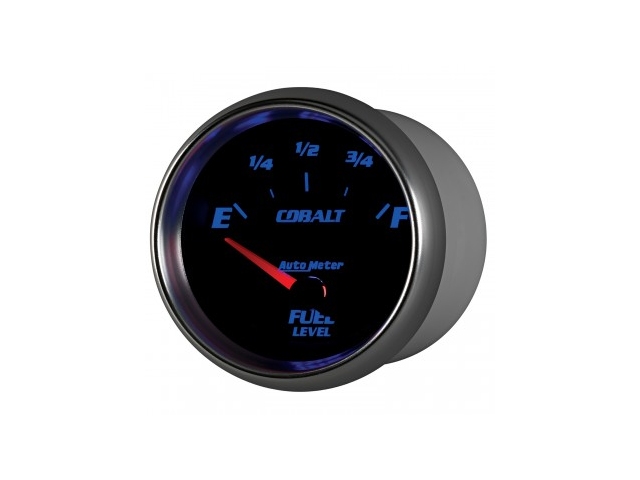 Auto Meter COBALT Air-Core Gauge, 2-5/8", Fuel Level (240-33 Ohms)