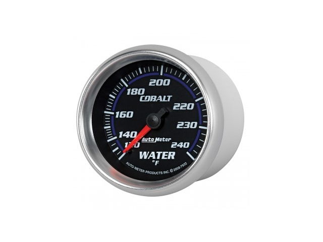 Auto Meter COBALT Mechanical Gauge, 2-5/8", Water Temperature (120-240 F) - Click Image to Close