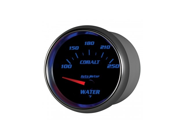 Auto Meter COBALT Air-Core Gauge, 2-5/8", Water Temperature (100-250 F)