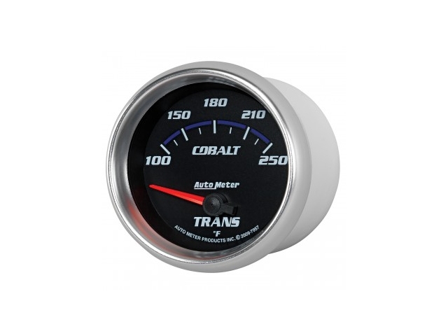 Auto Meter COBALT Air-Core Gauge, 2-5/8", Transmission Temperature (100-250 F) - Click Image to Close