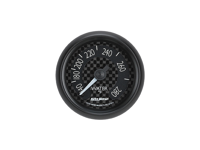 Auto Meter GT Series Mechanical, 2-1/16", Water Temperature (140-280 deg. F) - Click Image to Close