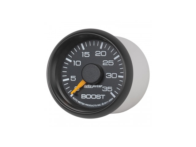 Auto Meter FACTORY MATCH Chevrolet/GM Mechanical Gauge, 2-1/16", Boost (0-35 PSI) - Click Image to Close
