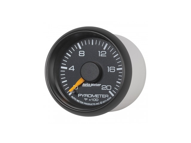 Auto Meter FACTORY MATCH Chevrolet/GM Digital Stepper Motor Gauge, 2-1/16", Pyrometer (0-2000 F) - Click Image to Close