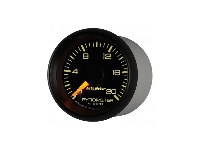 Auto Meter FACTORY MATCH Chevrolet/GM Digital Stepper Motor Gauge, 2-1/16", Pyrometer (0-2000 F)