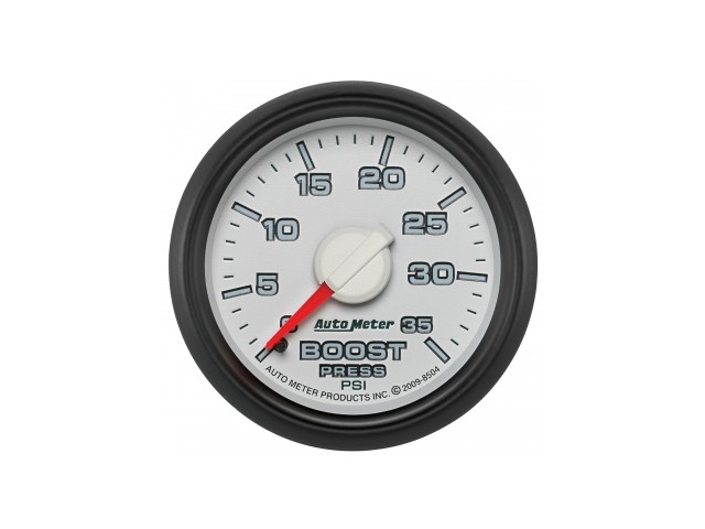 Auto Meter FACTORY MATCH Dodge 3rd GEN Mechanical Gauge, 2-1/16", Boost (0-35 PSI) - Click Image to Close