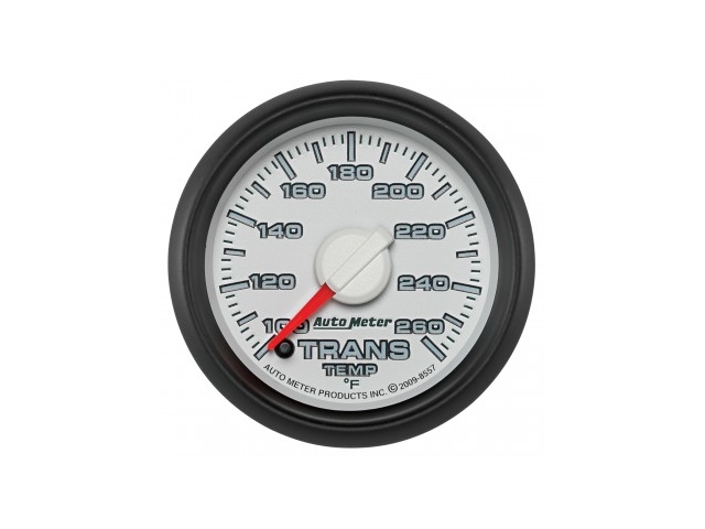 Auto Meter FACTORY MATCH Dodge 3rd GEN Digital Stepper Motor Gauge, 2-1/16", Transmission Temperature (100-260 deg F) - Click Image to Close