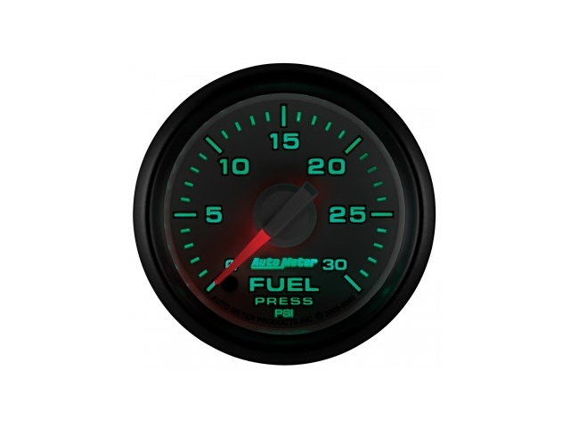 Auto Meter FACTORY MATCH Dodge 3rd GEN Digital Stepper Motor Gauge, 2-1/16", Fuel Pressure (0-30 PSI)