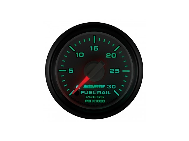 Auto Meter FACTORY MATCH Dodge 3rd GEN Digital Stepper Motor Gauge, 2-1/16", Diesel Fuel Rail Pressure (0-30000 PSI) - Click Image to Close