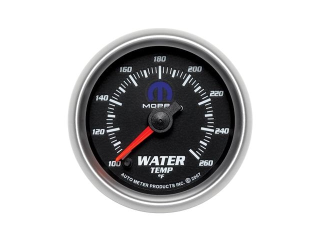 Auto Meter MOPAR Digital Stepper Motor Gauge, 2-1/16", Water Temperature (100-260 F)