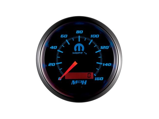 Auto Meter MOPAR Air-Core Gauge, 3-3/8", Electric Speedometer (0-160 MPH) - Click Image to Close