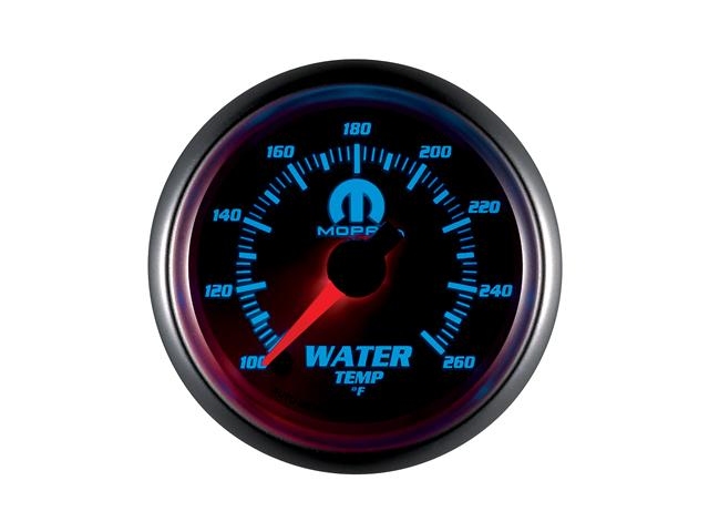 Auto Meter MOPAR Digital Stepper Motor Gauge, 2-1/16", Water Temperature (100-260 F) - Click Image to Close