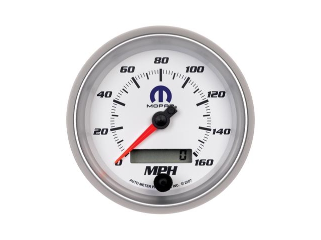 Auto Meter MOPAR Air-Core Gauge, 3-3/8", Electric Speedometer (0-160 MPH)