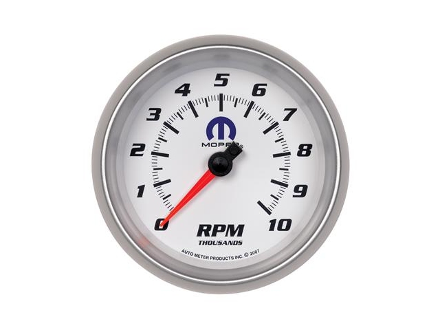 Auto Meter MOPAR Air-Core Gauge, 3-3/8", In-Dash Tachometer (0-10000 RPM) - Click Image to Close