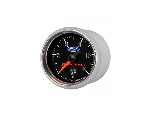 Auto Meter Ford RACING Digital Stepper Motor Gauge, 2-1/16", Fuel Pressure (0-100 PSI) - Click Image to Close