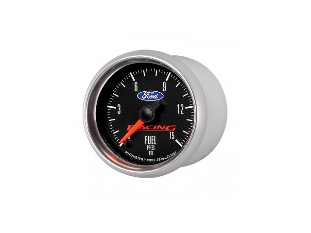 Auto Meter Ford RACING Digital Stepper Motor Gauge, 2-1/16", Fuel Pressure (0-15 PSI) - Click Image to Close