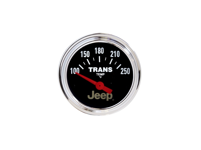 Auto Meter Jeep Air-Core Gauge, 2-1/16", Transmission Temperature (100-250 F) - Click Image to Close