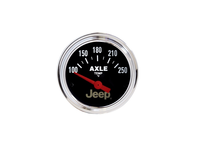 Auto Meter Jeep Air-Core Gauge, 2-1/16", Axle Temperature (100-250 F) - Click Image to Close