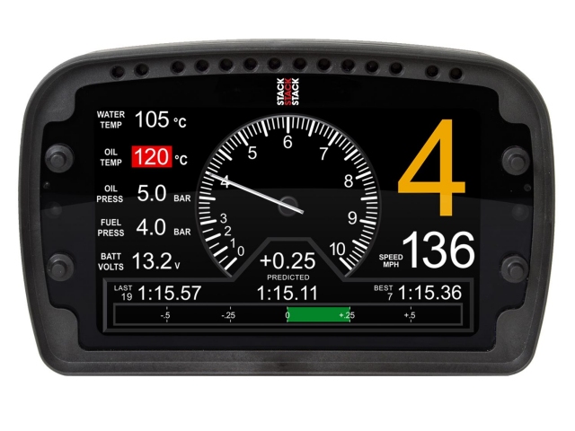 Auto Meter STACK LCD COMPETITION DASH LOGGER