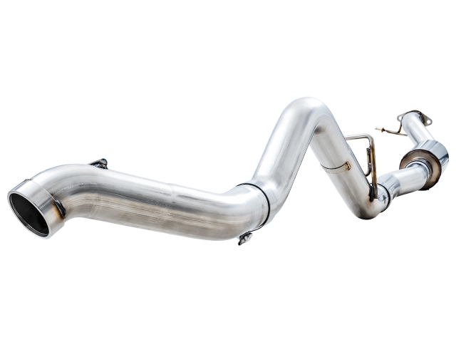 AWE-TUNING 0 FG Single Side Exit Exhaust w/ BashGuard (2021-2022 Ford Bronco)