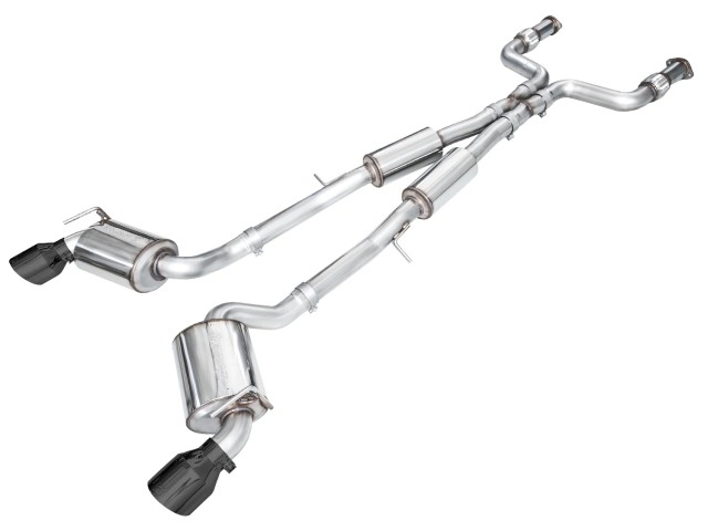 AWE-TUNING TOURING EDITION Cat-Back Exhaust w/ Dual Diamond Black Tips (2023-2024 Nissan Z) - Click Image to Close