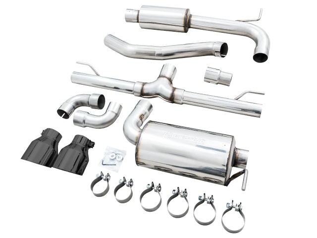 AWE-TUNING TOURING EDITION Cat-Back Exhaust w/ Black Chrome Tips (2022-2023 Volkswagon GTI)