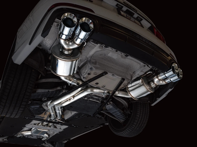 AWE-TUNING TOURING EDITION Cat-Back Exhaust w/ Chrome Silver Tips (2020-2023 Audi S6 & S7 Sportback)