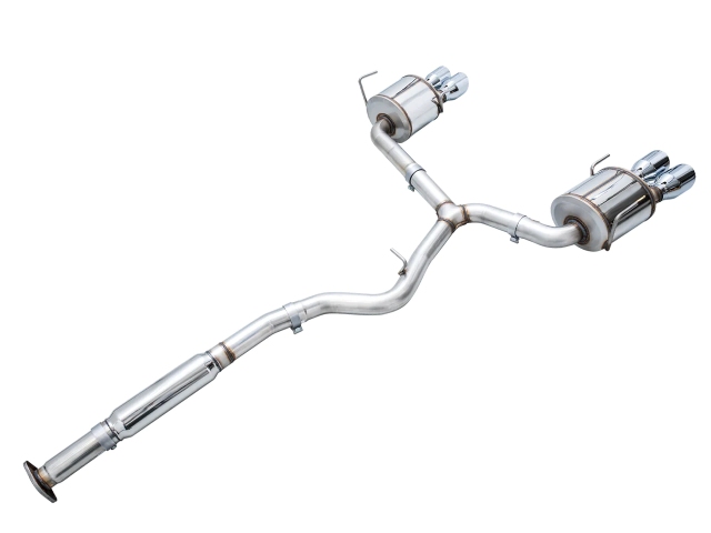 AWE-TUNING TOURING EDITION Cat-Back Exhaust w/ Chrome Silver Tips (2022-2023 Subaru WRX)