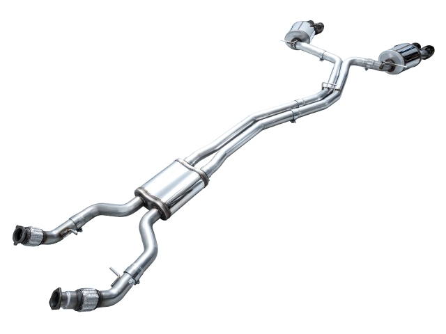 AWE-TUNING TOURING EDITION Cat-Back Exhaust w/ Diamond Black Tips (2020-2023 Audi S6 & S7 Sportback)