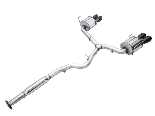 AWE-TUNING TOURING EDITION Cat-Back Exhaust w/ Diamond Black Tips (2022-2023 Subaru WRX)