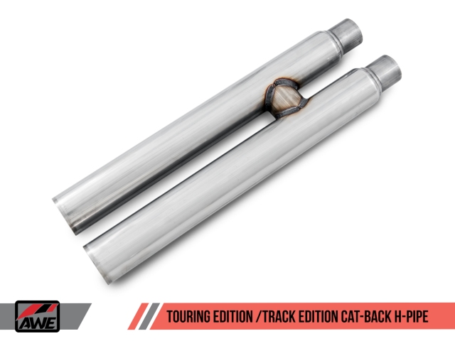 AWE-TUNING TRACK EDITION Cat-Back Exhaust w/ Dual Chrome Silver Tips (2015-2017 Mustang GT)