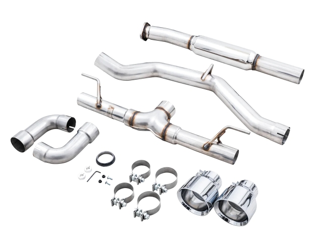 AWE-TUNING TRACK EDITION Cat-Back Exhaust w/ Chrome Silver Tips (2022-2023 Subaru BRZ & Toyota GR86)