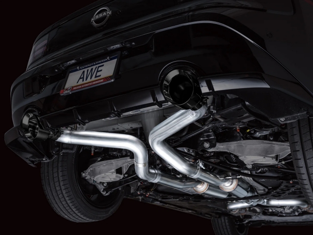 AWE-TUNING TRACK EDITION Cat-Back Exhaust w/ Dual Diamond Black Tips (2023-2024 Nissan Z)