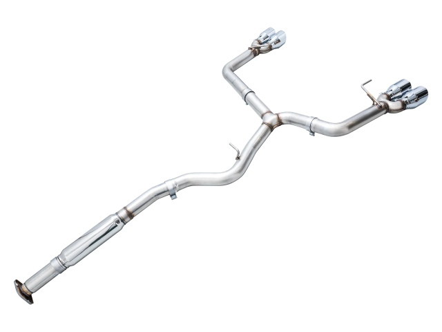 AWE-TUNING TRACK EDITION Cat-Back Exhaust w/ Chrome Silver Tips (2022-2023 Subaru WRX)