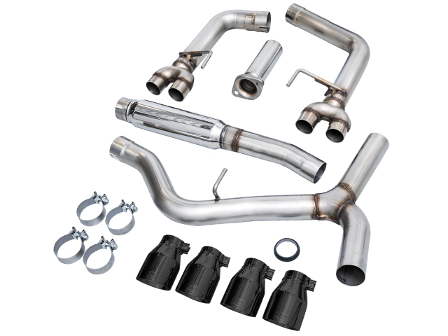 AWE-TUNING TRACK EDITION Cat-Back Exhaust w/ Black Diamond Tips (2022-2023 Subaru WRX)