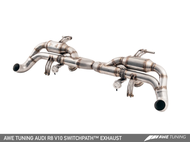 AWE-TUNING SWITCHPATH Exhaust & SWITCHPATH Remote (2014-2015 Audi R8 Coupe 5.2L V10)