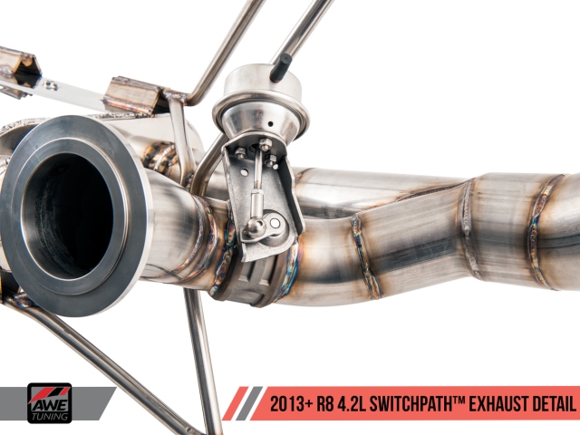 AWE-TUNING SWITCHPATH Exhaust & SWITCHPATH Remote (2014-2015 Audi R8 Coupe 4.2L V8)