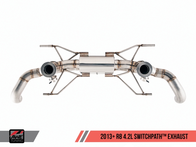 AWE-TUNING SWITCHPATH Exhaust & SWITCHPATH Remote (2014-2015 Audi R8 Spyder 4.2L V8)