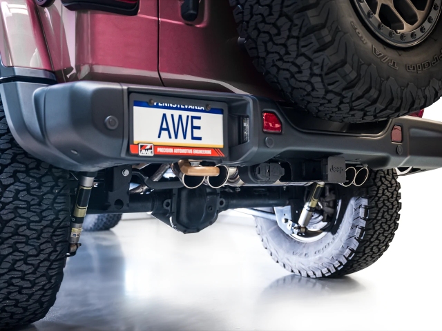 AWE-TUNING SWITCHPATH Cat-Back Exhaust (2021-2023 Wrangler Rubicon 392)