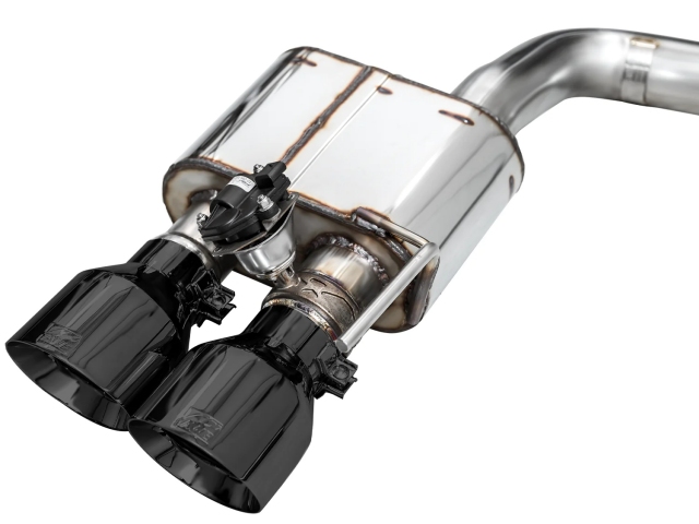 AWE-TUNING SWITCHPATH Cat-Back Exhaust w/ Quad Diamond Black Tips (2024 Ford Mustang Dark Horse)